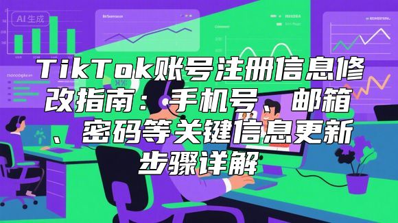 TikTok账号注册信息修改指南：手机号、邮箱、密码等关键信息更新步骤详解