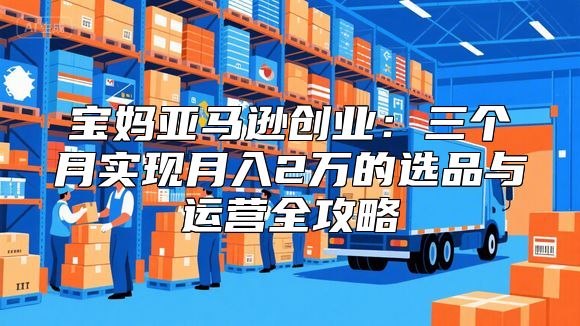 宝妈亚马逊创业：三个月实现月入2万的选品与运营全攻略