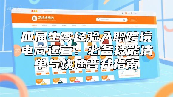 应届生零经验入职跨境电商运营：必备技能清单与快速晋升指南