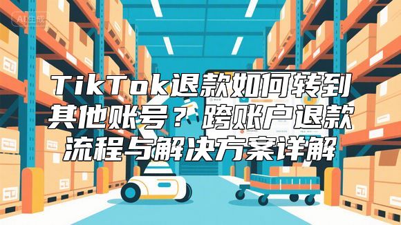 TikTok退款如何转到其他账号？跨账户退款流程与解决方案详解