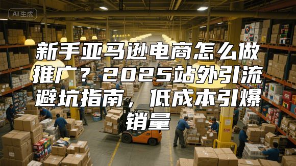 新手亚马逊电商怎么做推广？2025站外引流避坑指南，低成本引爆销量