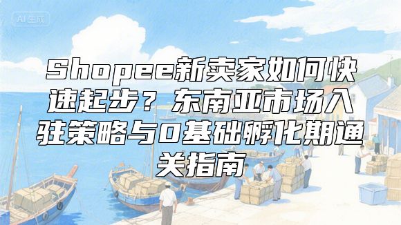 Shopee新卖家如何快速起步？东南亚市场入驻策略与0基础孵化期通关指南