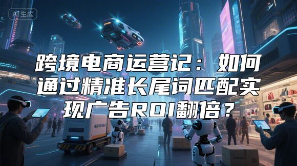 跨境电商运营记：如何通过精准长尾词匹配实现广告ROI翻倍？