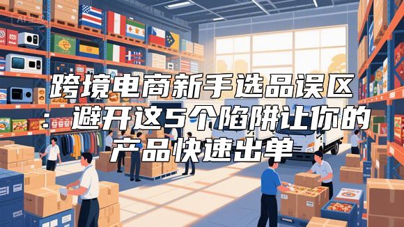 跨境电商新手选品误区：避开这5个陷阱让你的产品快速出单