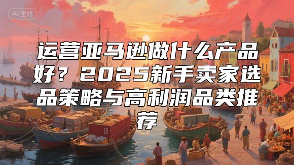 运营亚马逊做什么产品好？2025新手卖家选品策略与高利润品类推荐