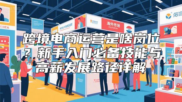 跨境电商运营是啥岗位？新手入门必备技能与高薪发展路径详解