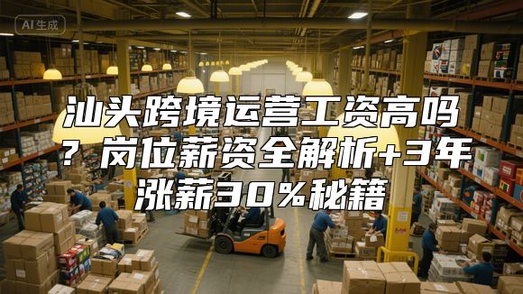 汕头跨境运营工资高吗？岗位薪资全解析+3年涨薪30%秘籍
