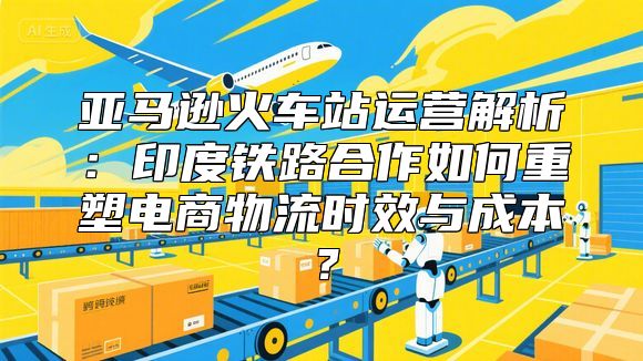 亚马逊火车站运营解析：印度铁路合作如何重塑电商物流时效与成本？