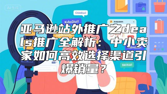 亚马逊站外推广之deals推广全解析：中小卖家如何高效选择渠道引爆销量？