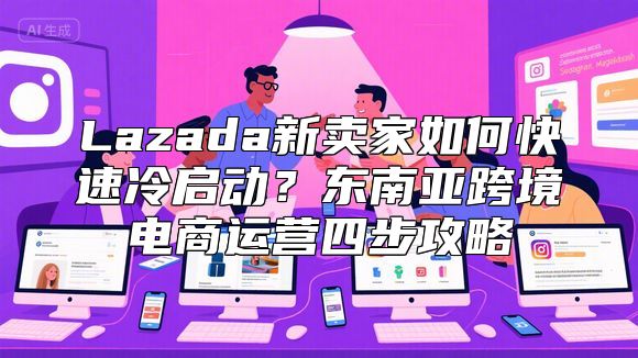 Lazada新卖家如何快速冷启动？东南亚跨境电商运营四步攻略