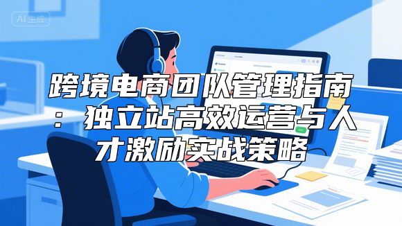 跨境电商团队管理指南：独立站高效运营与人才激励实战策略