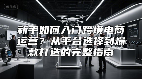 新手如何入门跨境电商运营？从平台选择到爆款打造的完整指南