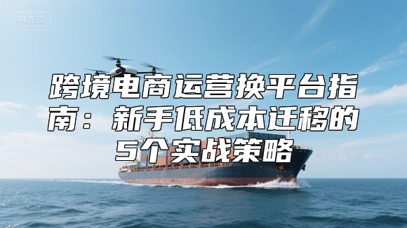 跨境电商运营换平台指南：新手低成本迁移的5个实战策略