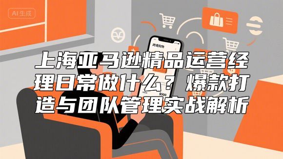 上海亚马逊精品运营经理日常做什么？爆款打造与团队管理实战解析