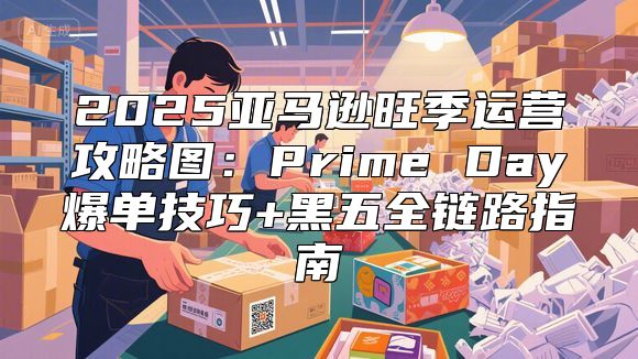 2025亚马逊旺季运营攻略图：Prime Day爆单技巧+黑五全链路指南