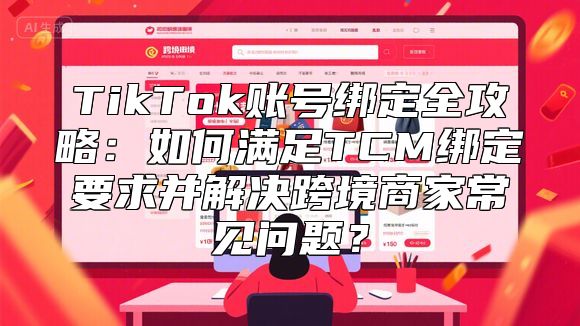 TikTok账号绑定全攻略：如何满足TCM绑定要求并解决跨境商家常见问题？