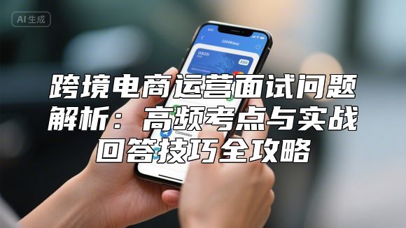 跨境电商运营面试问题解析：高频考点与实战回答技巧全攻略