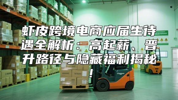 虾皮跨境电商应届生待遇全解析：高起薪、晋升路径与隐藏福利揭秘！