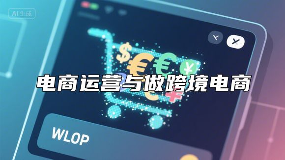 电商运营与做跨境电商