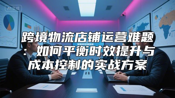 跨境物流店铺运营难题：如何平衡时效提升与成本控制的实战方案