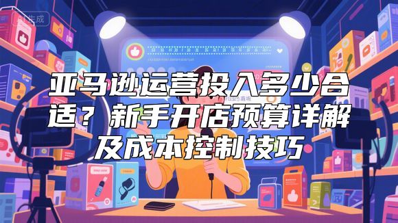 亚马逊运营投入多少合适？新手开店预算详解及成本控制技巧
