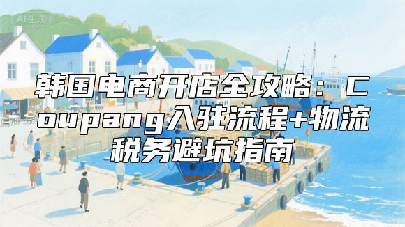 韩国电商开店全攻略：Coupang入驻流程+物流税务避坑指南