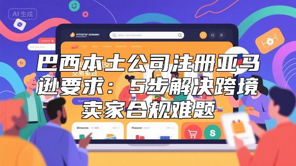 巴西本土公司注册亚马逊要求：5步解决跨境卖家合规难题