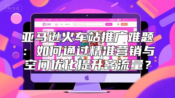 亚马逊火车站推广难题：如何通过精准营销与空间优化提升客流量？