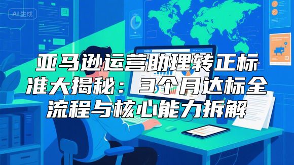 亚马逊运营助理转正标准大揭秘：3个月达标全流程与核心能力拆解
