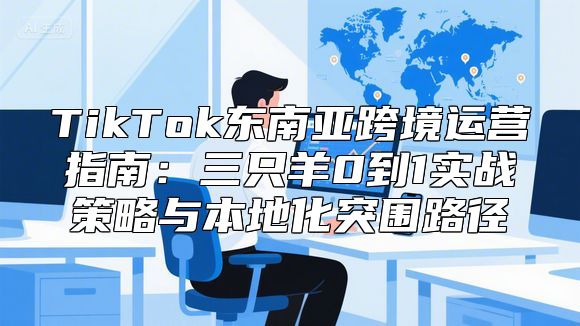 TikTok东南亚跨境运营指南：三只羊0到1实战策略与本地化突围路径