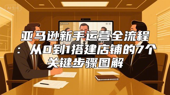 亚马逊新手运营全流程：从0到1搭建店铺的7个关键步骤图解