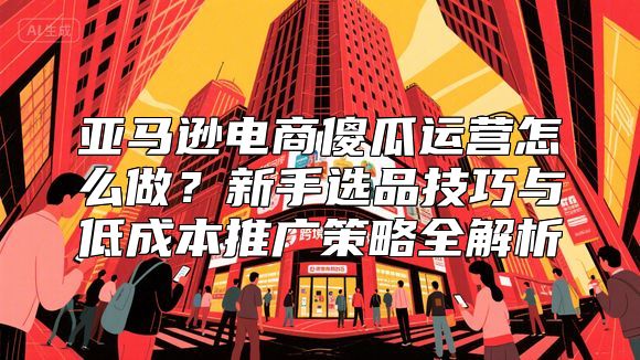 亚马逊电商傻瓜运营怎么做？新手选品技巧与低成本推广策略全解析