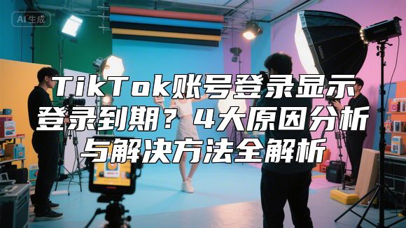 TikTok账号登录显示登录到期？4大原因分析与解决方法全解析