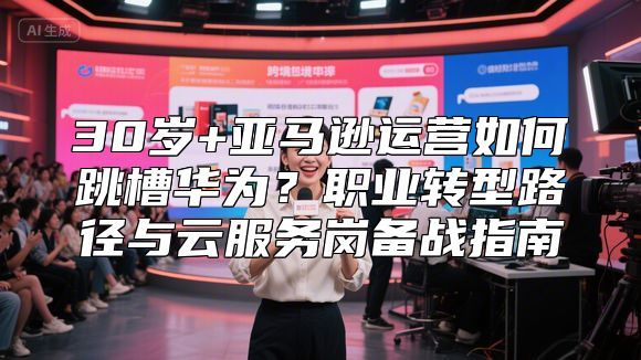 30岁+亚马逊运营如何跳槽华为？职业转型路径与云服务岗备战指南