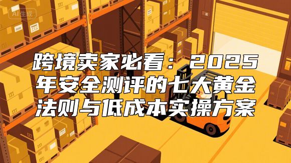 跨境卖家必看：2025年安全测评的七大黄金法则与低成本实操方案