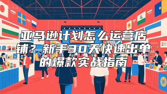 亚马逊计划怎么运营店铺？新手30天快速出单的爆款实战指南