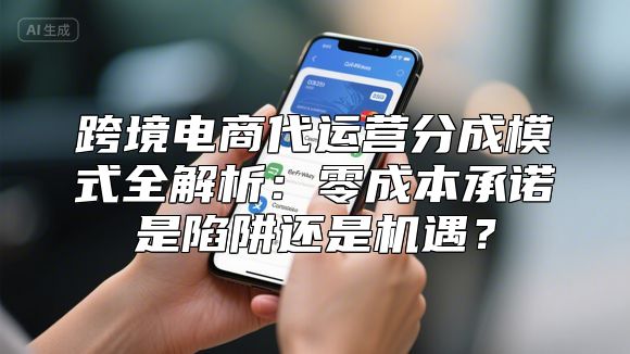 跨境电商代运营分成模式全解析：零成本承诺是陷阱还是机遇？