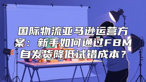 国际物流亚马逊运营方案：新手如何通过FBM自发货降低试错成本？