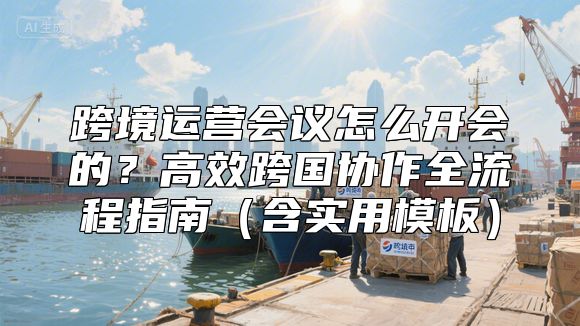 跨境运营会议怎么开会的？高效跨国协作全流程指南（含实用模板）