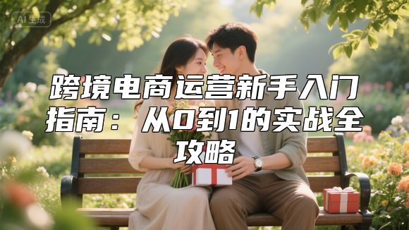 跨境电商运营新手入门指南：从0到1的实战全攻略