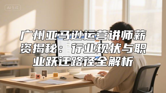 广州亚马逊运营讲师薪资揭秘：行业现状与职业跃迁路径全解析