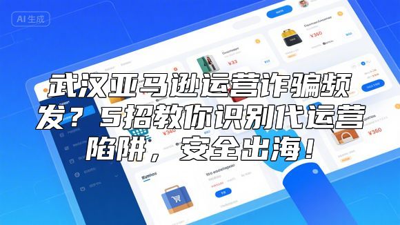 武汉亚马逊运营诈骗频发？5招教你识别代运营陷阱，安全出海！