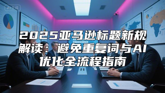 2025亚马逊标题新规解读：避免重复词与AI优化全流程指南