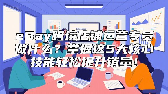 eBay跨境店铺运营专员做什么？掌握这5大核心技能轻松提升销量！