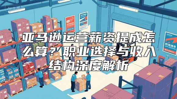 亚马逊运营薪资提成怎么算？职业选择与收入结构深度解析