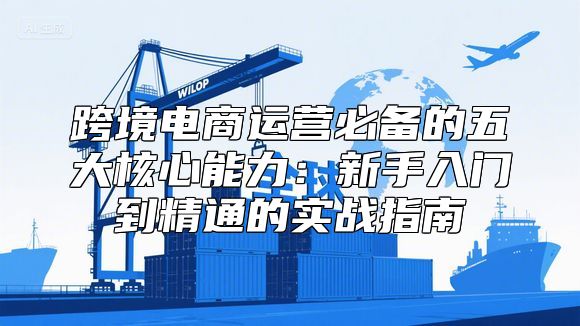 跨境电商运营必备的五大核心能力：新手入门到精通的实战指南