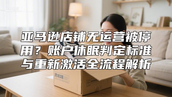 亚马逊店铺无运营被停用？账户休眠判定标准与重新激活全流程解析
