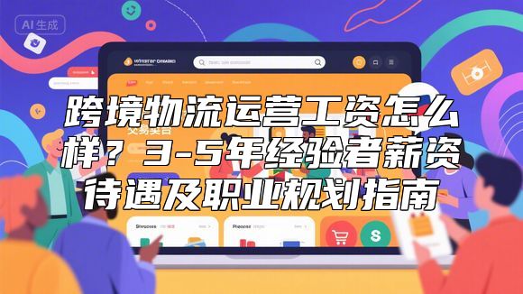 跨境物流运营工资怎么样？3-5年经验者薪资待遇及职业规划指南