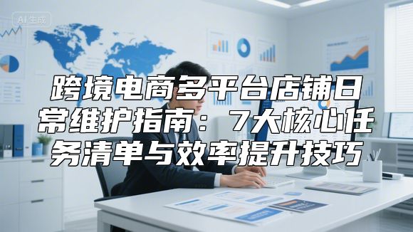 跨境电商多平台店铺日常维护指南：7大核心任务清单与效率提升技巧