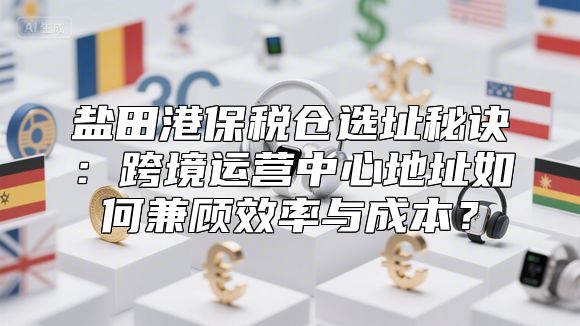 盐田港保税仓选址秘诀：跨境运营中心地址如何兼顾效率与成本？